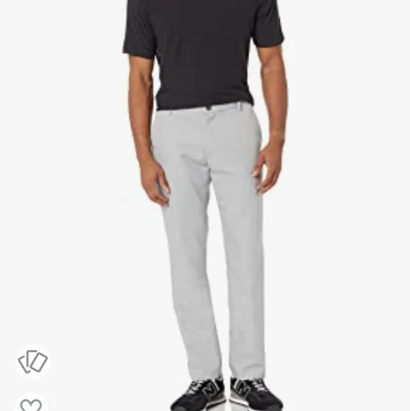 Amazon Essentials | Pants | Mens Slim Fit Flat Front Dress Pants In Very  Light Gray Size 28w 3l New Amaz | Poshmark